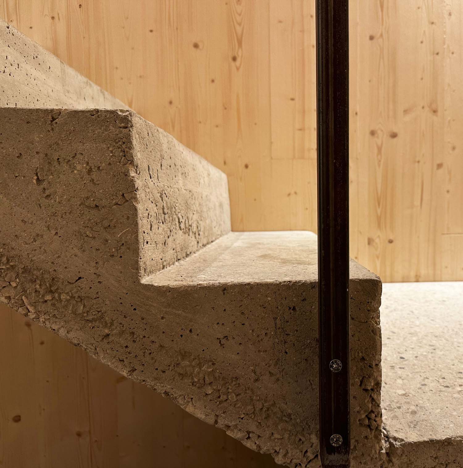 Modellino architettonico, dettaglio del tetto e della terrazza